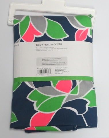 Habitación Essentials cuerpo almohada cover, color azul marino Rose