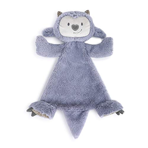 Image of DEMDACO Let's Be Brave Growl Pal 16 inch Children's Plush Stuffed Animal Blankie