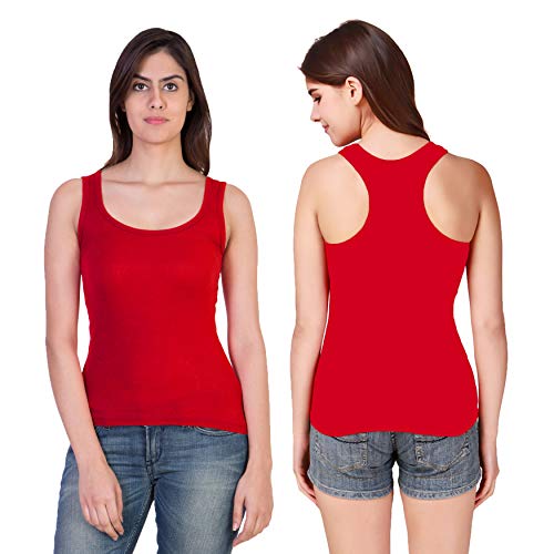 Image of Camisole Tank Top Vest Racerback Sando Camis for Women, Girls (Pack of 2)