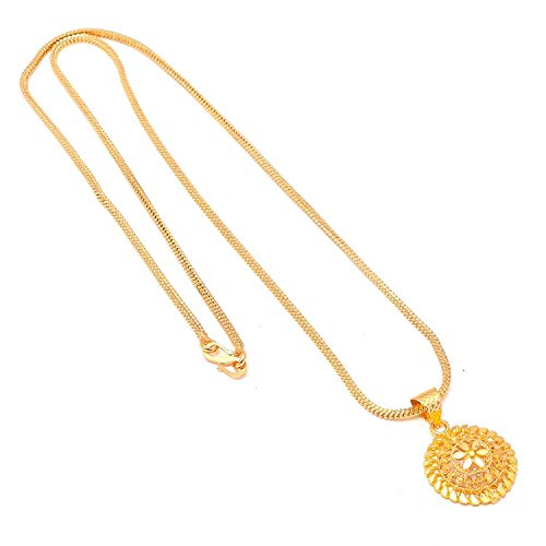 Buy FASHION Walk Gold Plated Pendant 
