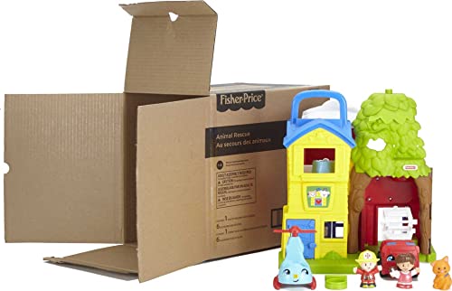 Fisher-Price Little People Toddler Toy Animal Rescue Playset With Lights Sounds Figures & Vehicles For Ages 1+ Years (Amazon Exclusive) #TOP1
