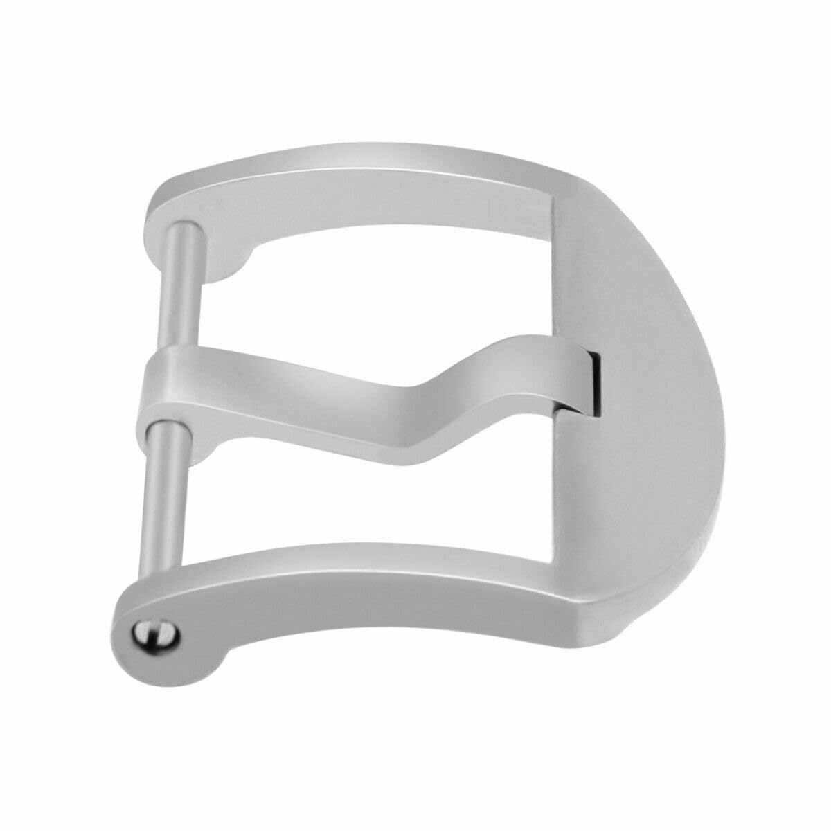 Ewatchparts 20mm Thumb Nail Tang Buckle Screw Compatible With 40mm Panerai Leather/Rubber Strap Brushed