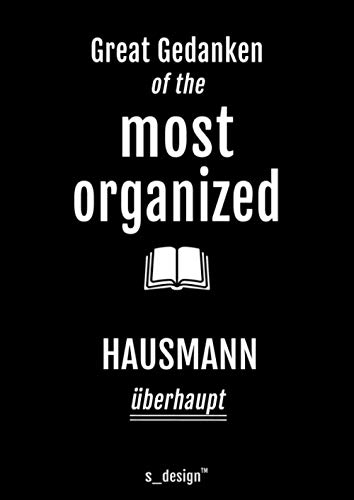 Notizbuch f&uuml;r Hausm&auml;nner / Hausmann: Originelle Geschenk-Idee [120 Seiten kariertes DIN A4 blanko Papier]