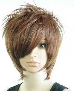 Amazon メンズウィッグ 毛先長め ショートウィッグ 男装用 コスプレ7171 コスプレ 仮装 通販