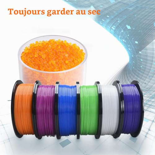 400 g Gel de Silice, Silica Gel Sachets Déshydratants Réutilisables avec Indicateur Humidité de Couleur, Orange au Vert, Déshumidificateur Silicagel – vue 6