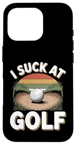 I Suck At Golf Loser Dad ȃW[N St X}zP[X iPhone 16 Pro p