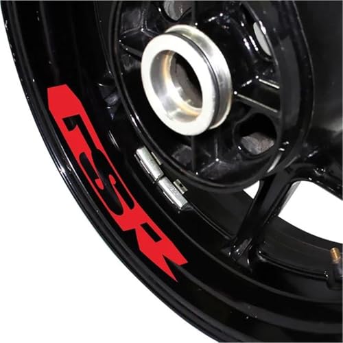 Autocollants jantes moto bande réfléchissante imperméable rayures pour GSR 600 750