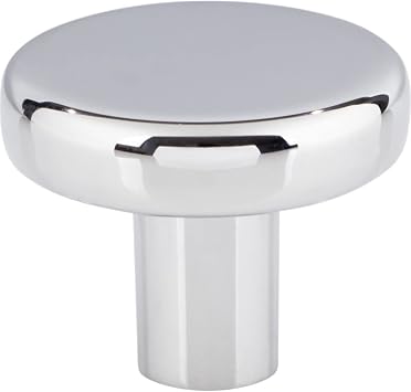 Elements Gibson 1-1/4" Diameter Mushroom Knob, Polished Chrome