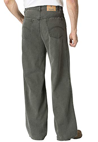 Liberty Blues by Kingsize Men's Big & Tall Side-Elastic Wide Leg 5-Pocket Jeans2