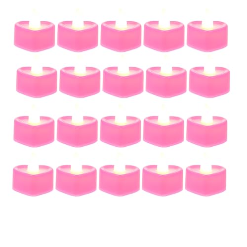 Velas de corazón LED sin fuego para decorar bodas de forma segura