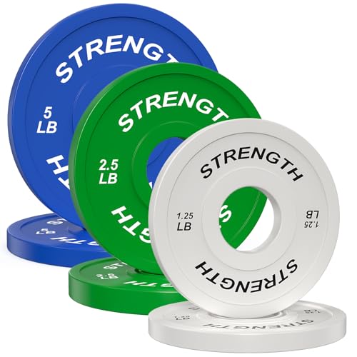 XDDIAS Rubber Weight Plates for Barbell, 2-Inch Olympic Grip Plate for Strength Training, Weightlifting and Bodybuilding in Home & Gym, Solid Cast Iron Weight Plates Pair and Sets (New 17.5 SET(Pair of 1.25, 2.5, 5))