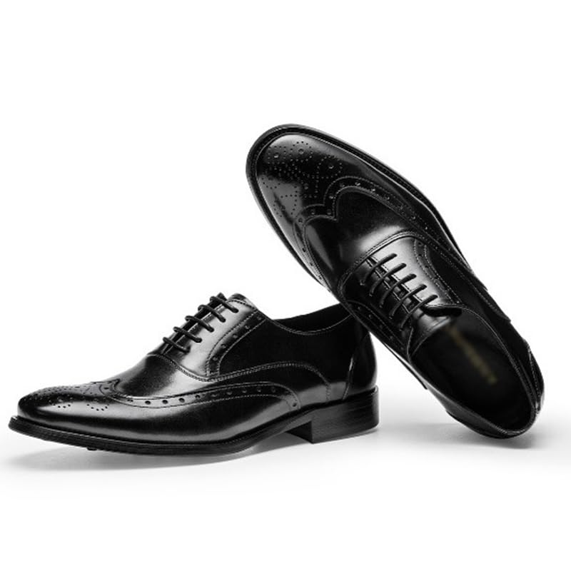 Mens Dress Shoes Breathable Business Oxford Derby Wedding