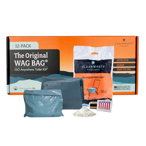 Cleanwaste Original WAG Bag (12 Pack)