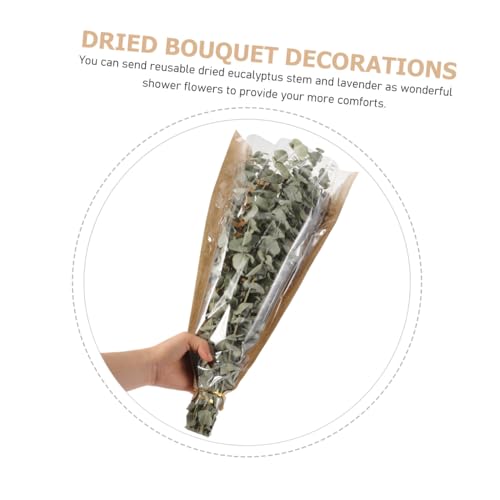 Bouquet seco de eucalipto y lavanda para baño miniatura 3