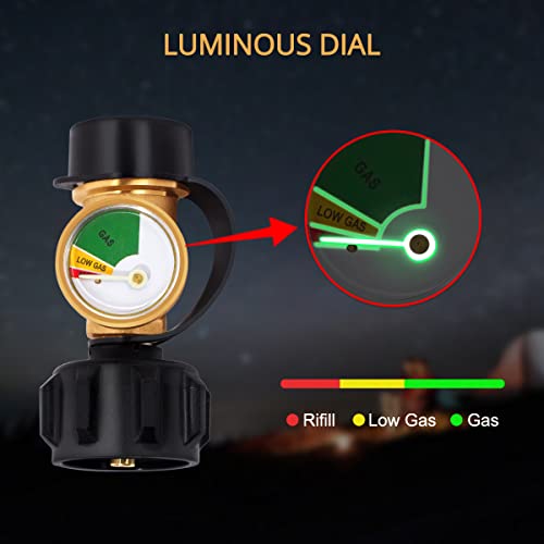 GASLAND-Propane-Tank-Gauge-Level-Indicator-ACMEQCC1Type1-Propane-Adapter-Fittings-with-Gauge-Propane-Meter-Universal-for-Propane-Cylinder-RV-Camper-BBQ-Gas-Grill-Heater