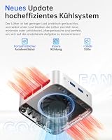 ACEMAGICIAN V1 Mini PC, AMD Ryzen 5 3500U 8GB DDR4 256GB SSD (bis zu 3,7 GHz), Windows 11 Pro, Dual Display 4K HDMI+DP, USB3.2 Micro Desktop Computer für Business Office & Heimkino – Ansicht 6