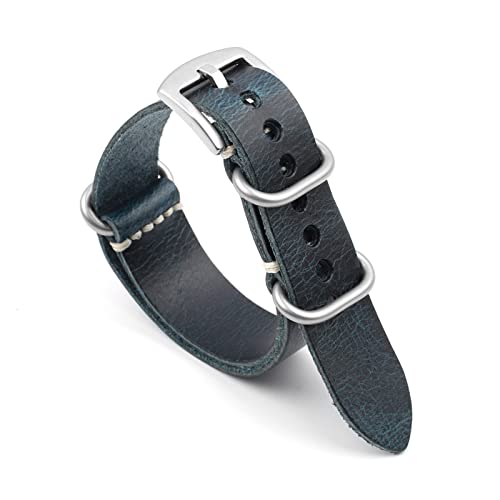 Bracelet en cuir de vachette véritable vintage pour rehausser votre montre de luxe