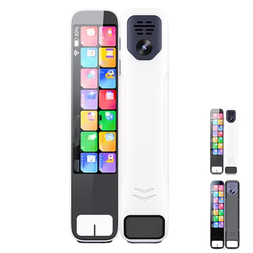 Pen Gpt, Ai Pen, Scan Sense Pen, Intelligent Wi-Fi Chat GptPen, SmartPen Ai Instant Answers, Offline Translation HD Touchscreen (White)