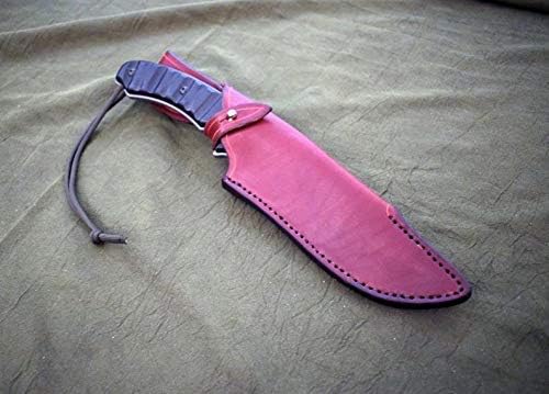 Handmade Leather Sheath for the TOPs Longhorn Bowie