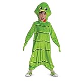 Disguise Disfraz de los Cazafantasmas Slimer para niños, disfraz de Cazafantasmas Ofifi, disfraz más delgado del imperio congelado, talla para niños pequeños (3T-4T)