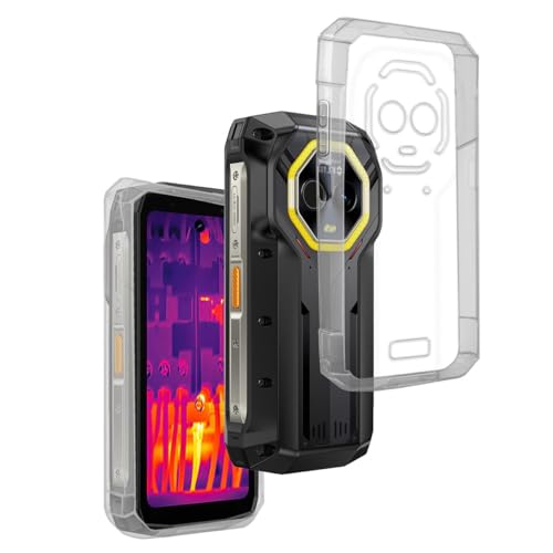 REY Funda Carcasa Gel Transparente para ULEFONE Armor Mini 20T Pro, Ultra Fina 0,33mm, Silicona TPU de Alta Resistencia y Flexibilidad