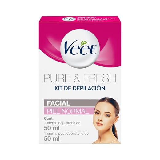 Creme Depilatório Veet Kit Depilação Facial - 2x 50ml