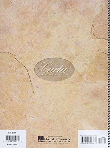 Carta Manuscript Paper No. 9 - Basic #TOP1