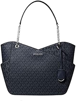 Michael Kors Jet Set Large Logo Shoulder Bag (Admiral)