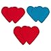 Heart Brakers Anti-Slip Shoe Grips By Heels Above-The Safest & Most Stylish Sole Protection For Heels & Flats-3 Pairs Of Skid Proof Pads-Easy Self-Adhesive Patches That Add Traction