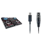 Software-Steuerung über Serato DJ mit vier Decks in einem schlanken Design mit integrierten Displays, damit Sie sich ausschließlich auf die Musik konzentrieren