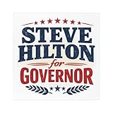 Steve Hilton for Governor Car Magnets, California Voters Gubernatorial Election, Vehicle Magnets, 5" x 5" (1 Pack)