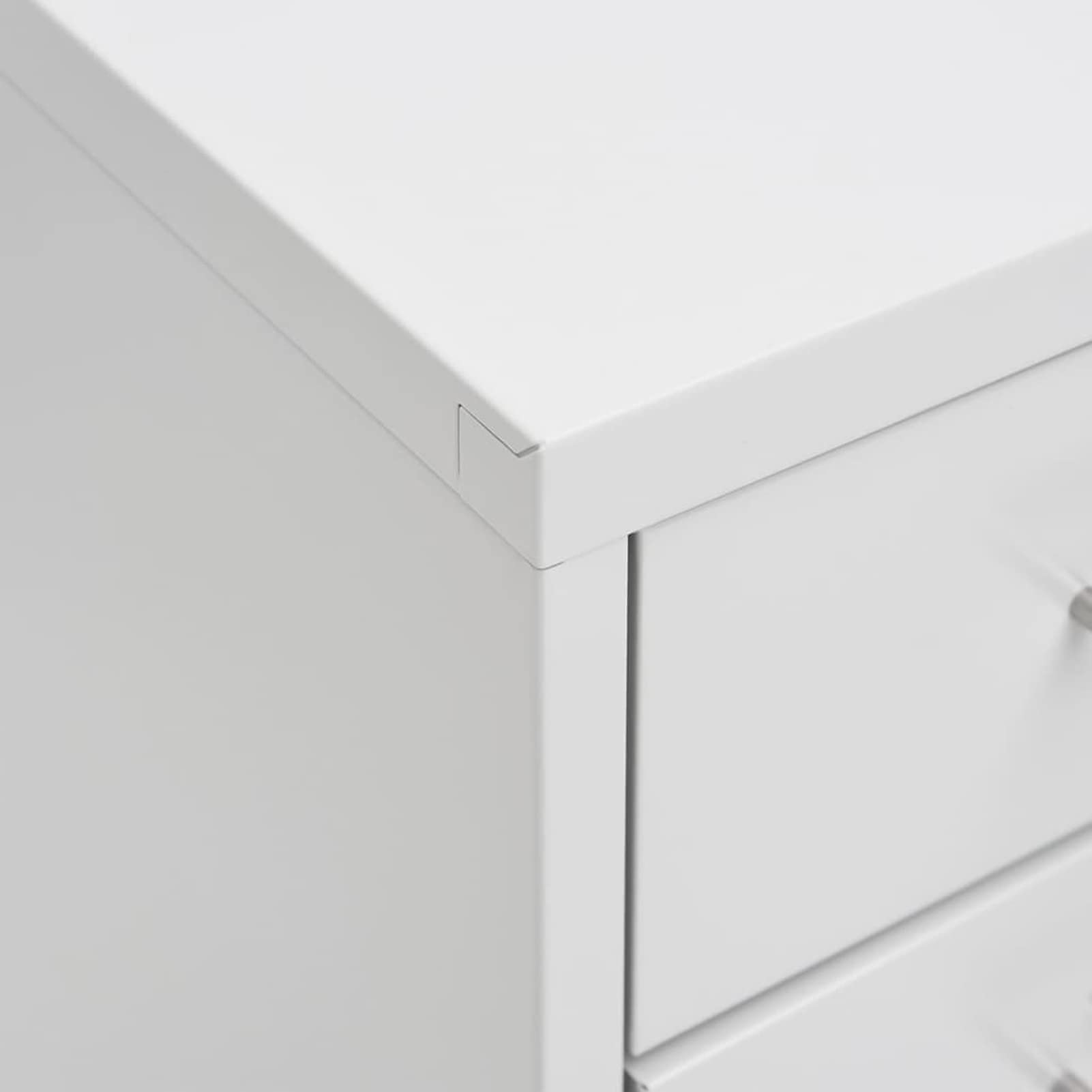 ARKEM Cassettiera, Mobiletto da Ufficio con Serratura,Regolabile per Cartelle Sospese, Superficie Testurizzata, per Ufficio, Studio,Schedario Mobile Grigio 28x41x109 cm in Metallo