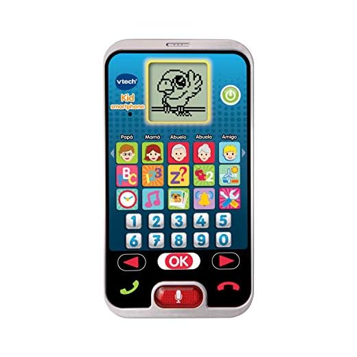 VTech- Kid Smartphone Teléfono Infantil, Multicolor, Talla Única (3480-139322)