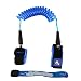 PAMBO Anti-Lost Wrist Link/Strap/ Leash For Toddlers, Babies & Kids Safety| Safety Harness For Your Child (Blue+Orange)