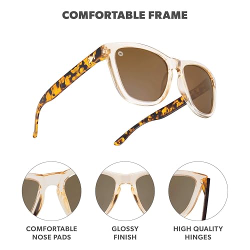 Image of Knockaround Square Polarized Sunglasses for Men & Women - UV400 Protection