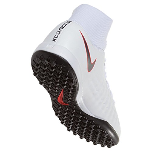Nike Jr Magista Obrax 2 Academy Df Tf (White/Light Crimson) (3Y) #TOP2