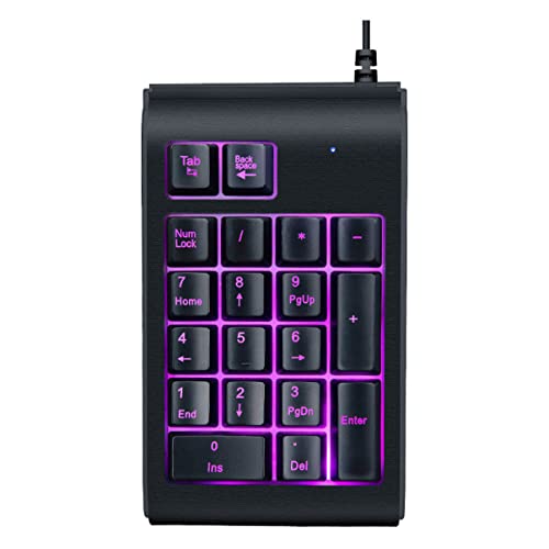 Clavier numérique USB mécanique portable pour faciliter la saisie de données