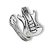 Electric Guitar Ring Stainless Steel Adjustable Music Instrument Band Size 10 charm original