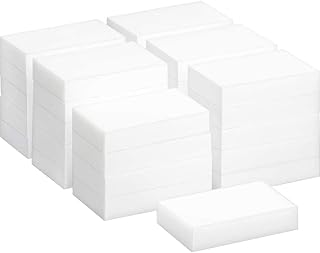 100 PCS Klickpick Home Magic Cleaning Sponge in Bulk White Sponges Melamine Foam Cleaning Pad - Eraser Sponge for All Surf...