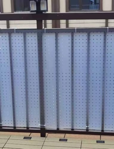 Panel de pantalla para balcón y pantalla de barandilla de patio de 120x150