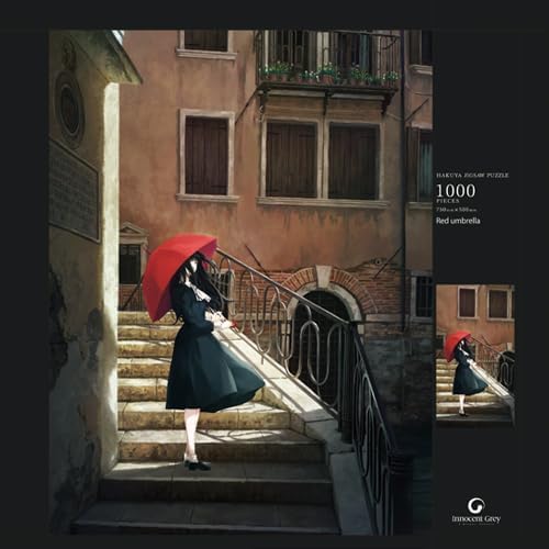 Innocent Grey 白夜開催記念パズル「Red umbrella」 Amazon.co