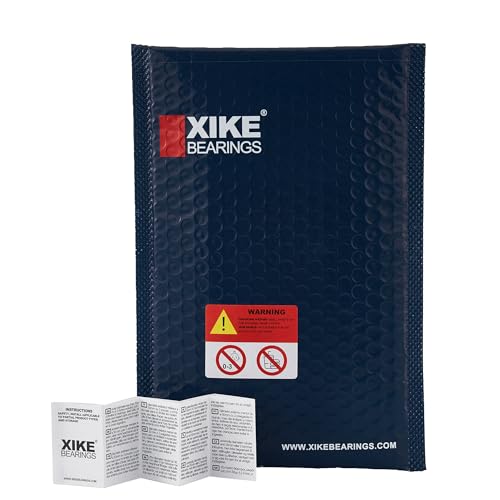 XiKe 2 Pack 6805-2RS Kugellager 25x37x7mm Chromstahl und Gummi Doppeldichtung, 6805RS Rillenkugellager mit Abdeckungen.