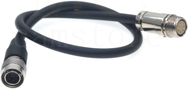 TAJIMI HT10A1.11J.8L-2 to HRS 10pin for Canon, Panasonic Camera Fuji Lens Control Cable (40cm)