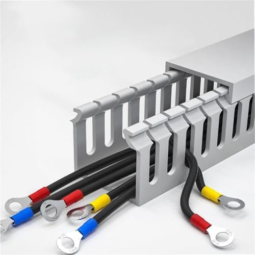 canaleta Cables Placa De Cubierta para Ocultación De Cables Montada En La Pared, De 39,3 Pulgadas De Longitud para Oficina/hogar/Escuela/Escritorio De(20 pcs,W H 30mm x 30mm)