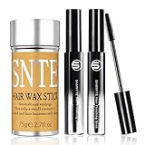 Samnyte Hair Wax Stick for Flyaways, Fly Away Hair Tamer Stick for Baby Hair, Hair Finishing Stick Works in 3 Seconds, Hair Wax Stick for Long-Lasting Fixed Hair Styling, Wax Stick for Hair