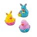 Fun Express - Mini Easter Ducks (2dz) for Easter - Toys - Character Toys - Rubber Duckies - Easter - 24 Pieces