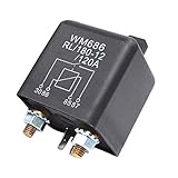 batterie trennrelais 12v 180a mit schutzdiode Packungsinhalt: 1x Heavy Duty Splitlade 100A EIN / AUS-Relais Nur der oben genannte Paketinhalt, andere Produkte sind nicht enthalten.