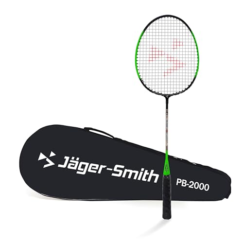 Jager-Smith PB 2000 Aluminium Badminton Racquet with Tempered Steel Shaft and Full Cover for Beginners and Intermediate Players (Made in India) (B0D8M9YJX8) Amazon Price History, Amazon Price Tracker