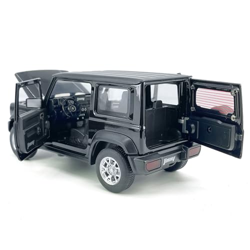 Modelo 1:24 Jimny SUV 2021 coche de juguete metal miniatura 5