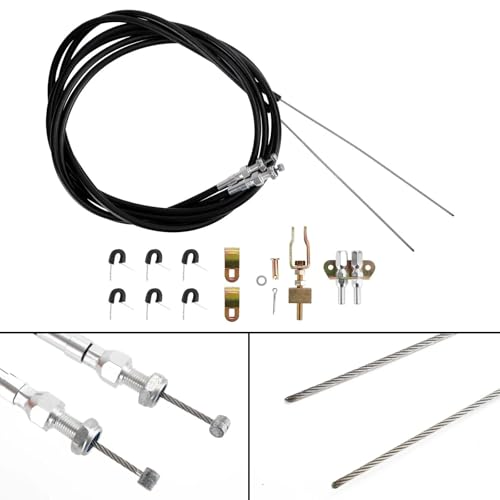 Cable de Freno de Estacionamiento Trasero CPP 330-9371 Motor Eléctrico Alta Resistencia 5